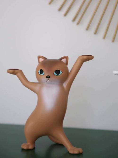 这个妖娆猫摆件让我家玄关美到邻居天天来敲门!